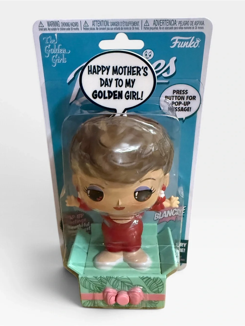 Funko Popsies The Golden Girls Blanche Vinyl Collectible Greeting Figure